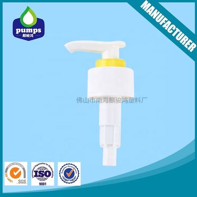 White Soap 24mm 28mm Dispenser Pump OEM Screw Down Lock System