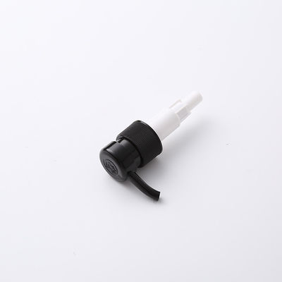 28mm 4CC Screw Black Plastic Soap Pump for Shampoo Shower Gel