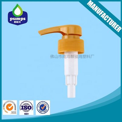 Non Spill Lotion Dispenser Pump 2cc Plastic Ribbed With Smooth Closure