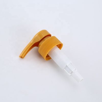 Non Spill Lotion Dispenser Pump 2cc Plastic Ribbed With Smooth Closure