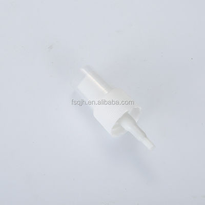 80ml 100ml Plastic Mist Sprayer , Ribbed Mist Sprayer With Clear Cap