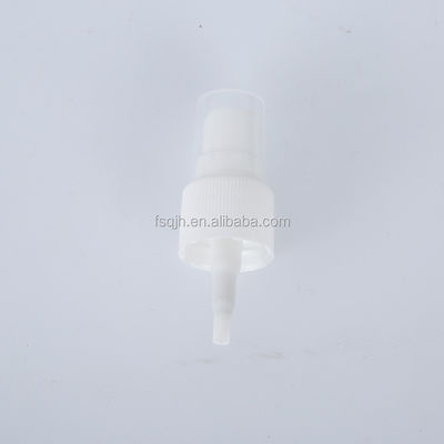 80ml 100ml Plastic Mist Sprayer , Ribbed Mist Sprayer With Clear Cap