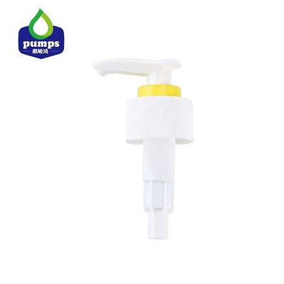 White Soap 24mm 28mm Dispenser Pump OEM Screw Down Lock System