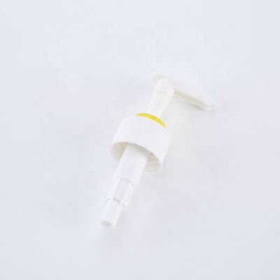 White Soap 24mm 28mm Dispenser Pump OEM Screw Down Lock System