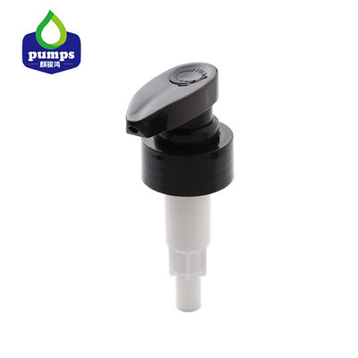 33mm Ribble Cover Plastic Facial Cleanser Pump 1.4ml / t لزجاجة PET