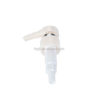 4.0CC Liquid Soap Dispenser Pump Ribbed 24mm white lotion pump For Bottle