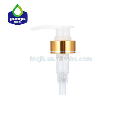Free Samples Gold Lotion Pump 24-410 24-415 Custom Logo Bulk Soap Dispenser Pumps